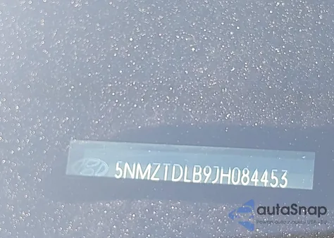 2018 Hyundai Santa Fe Sport 2.4L from USA, damaged, VIN 5NMZTDLB9JH084453